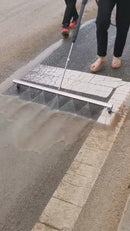 Escoba De Agua Limpiador De Superficies Para Limpiar Áreas Planas Como Aceras Y Calzadas. Alta Presión De 7 Boquillas Conector 1⁄4" Varilla Y Extensores. Accesorio Hidrolavadoras De 39.4" (1M).