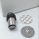 Tope Para Puertas Acero Inoxidable. 1 1/4" X 63Mm Alto Amortiguador De Impacto Con Fijación Adhesiva O Atornillable.