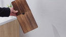 Portarrollos De Papel Higiénico De Madera Con Hierro. Soporte De Papel Sanitario Con Repisa. Porta Papel.