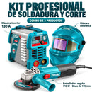 Combo Kit Profesional de Soldadura y Corte – Máquina Inverter + Máscara Electrónica + Esmeriladora Angular (SOLO VENTA ONLINE)