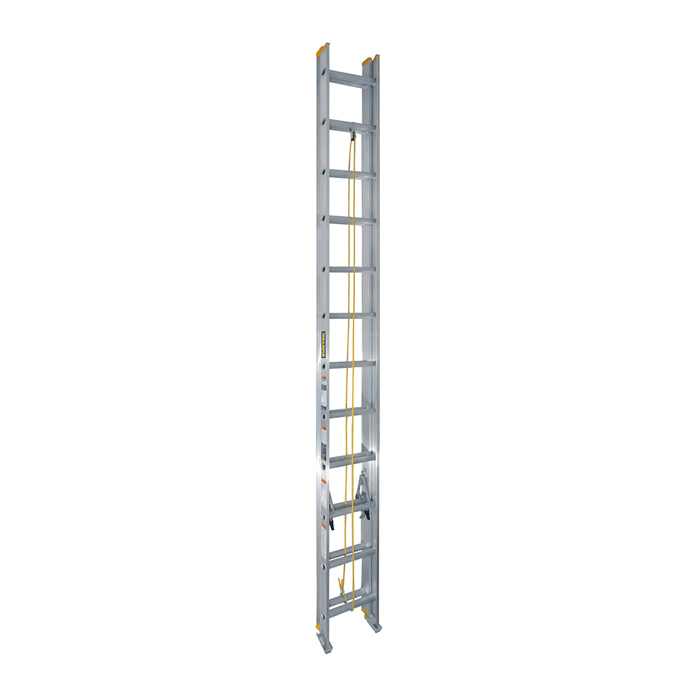 Escalera de extensión tipo 3 de aluminio con 24 peldaños