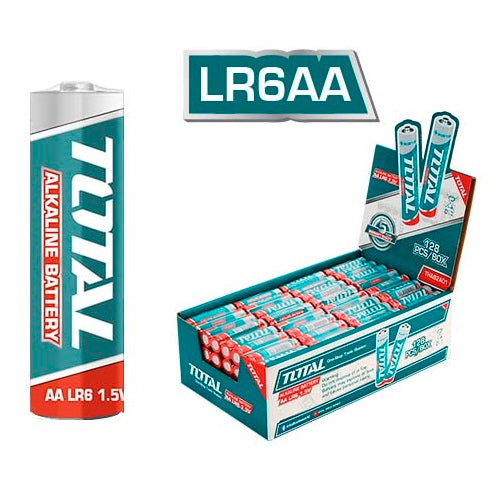 (4 pzas) Baterias AA Alcalinas (LR6), Regular, Capacidad  Batería 2900mAh