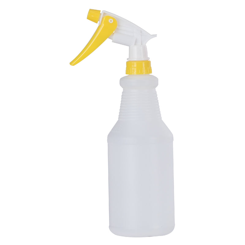 Botella aspersora espray ultrafino 600 ml. Color amarillo