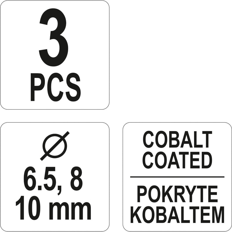 Brocas de alta velocidad para soldadura por puntos de cobalto 6.5-8- 10mm
