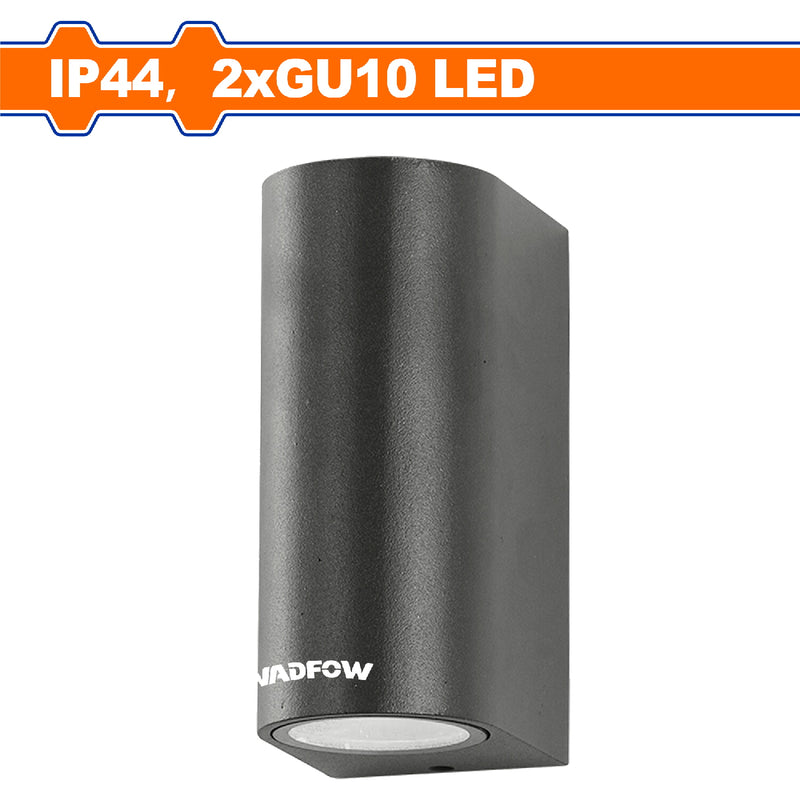 Lámpara LED de Pared IP44. 2XGU10 LED. 100~240V/50-60Hz