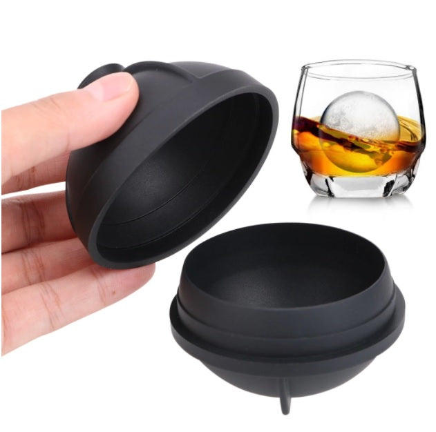 Molde de Silicona hielo en forma de bola 6 cm, para whiskey