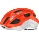 Casco Vento Italiano aerodinámico para ciclismo de carretera. Color naranja, talla S/M