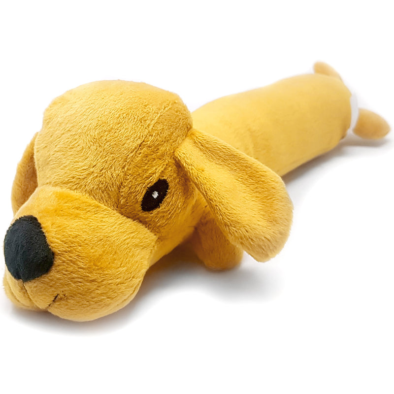 Juguete para perro con sonido, Tamaño 32cm Largo. Color Light Yellow