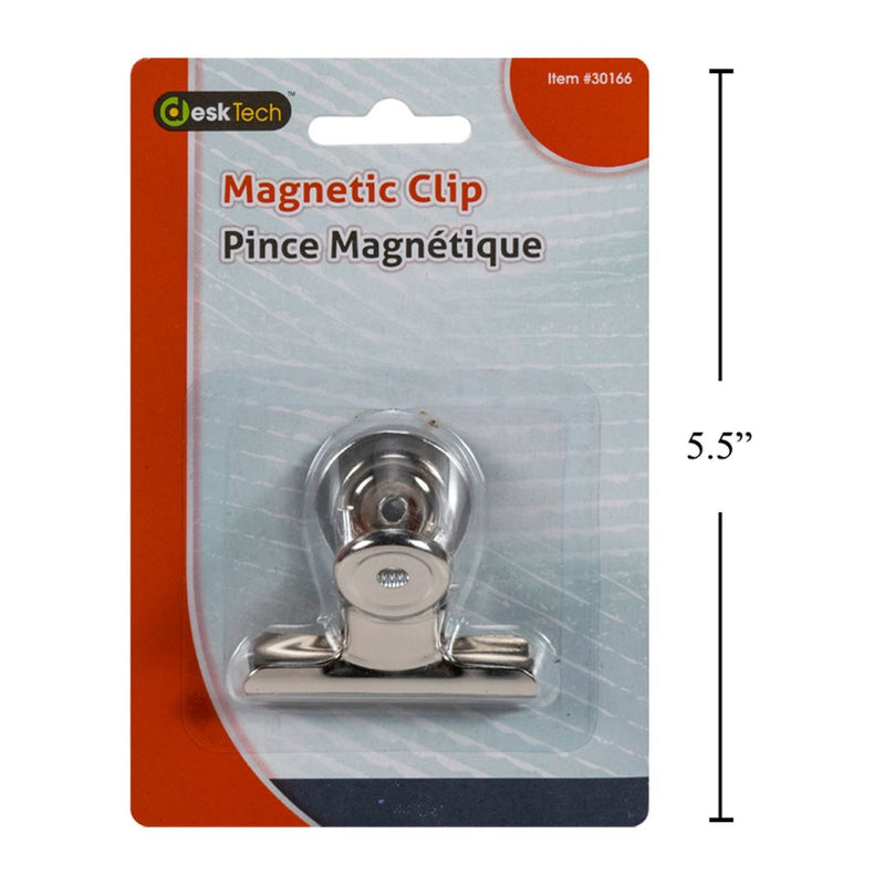 Clip magnético prensa papeles Bulldog Desk Tech de 2 pulgadas