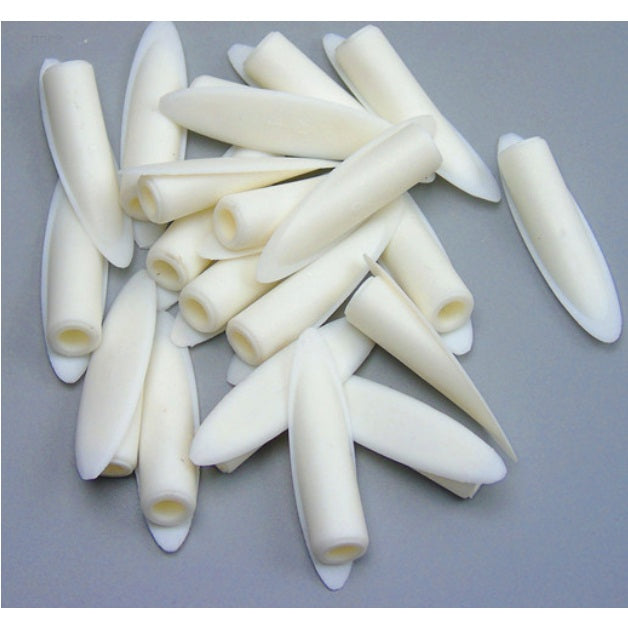 Tapones plásticos para agujeros, 100 piezas 9,5mm 3/8", color blanco.