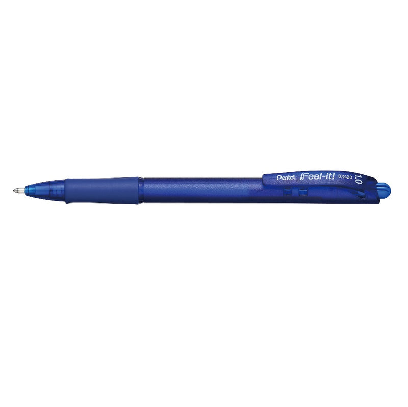 Bolígrafo Feel-it retráctil 1.0mm azul