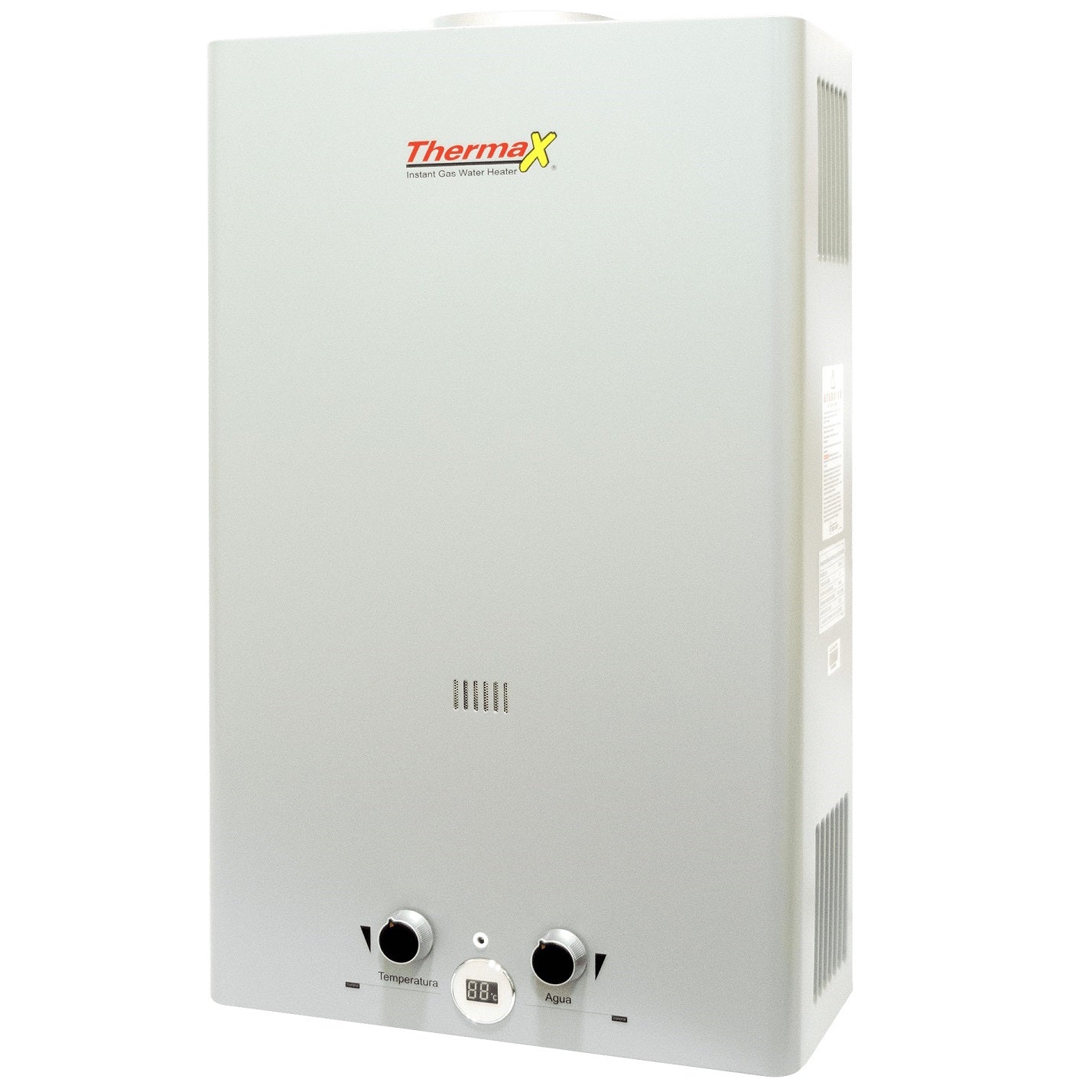 Calentador de agua a gas de paso 16 litros de 32KW Thermax.