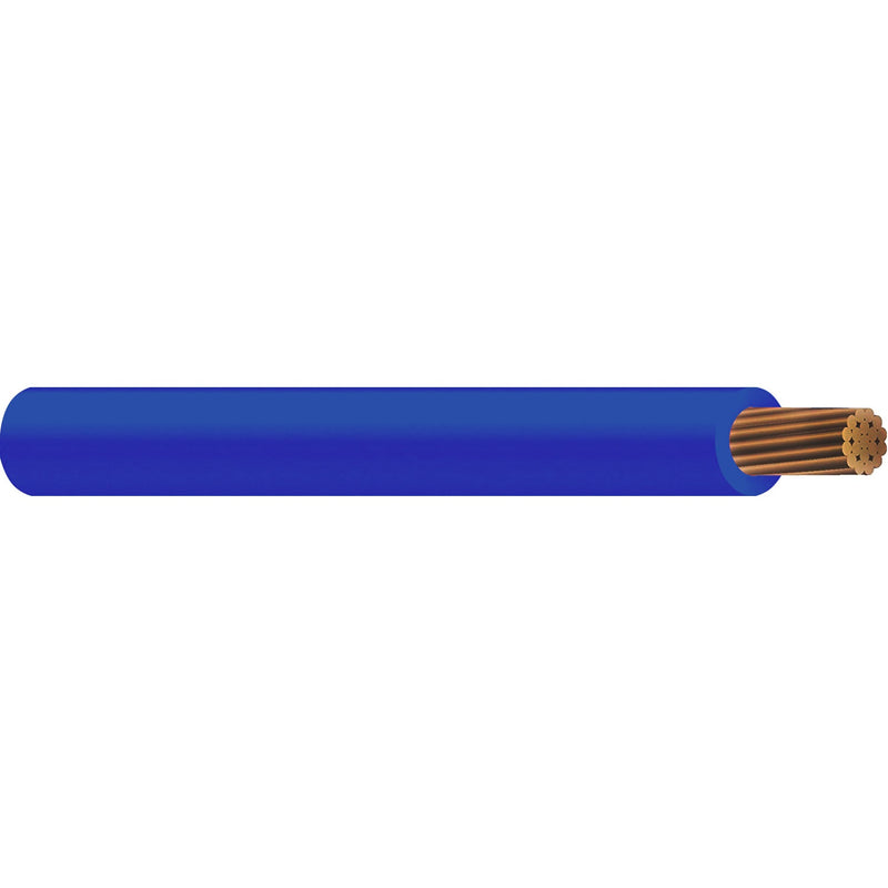 Cable Electrico 6 AWG. Color Azul. Se vende Metro.