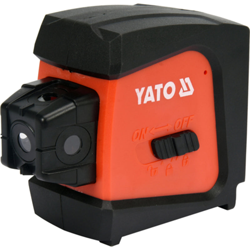 Yato Nivel laser de 5 puntos. Contiene 3 baterias AA de larga duracion.
