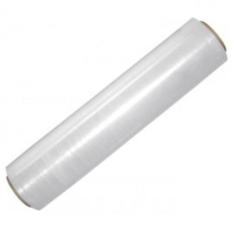Rollo de plástico transparente para embalar Stretch Film de 18" (450 mm) ancho y 800 pies.