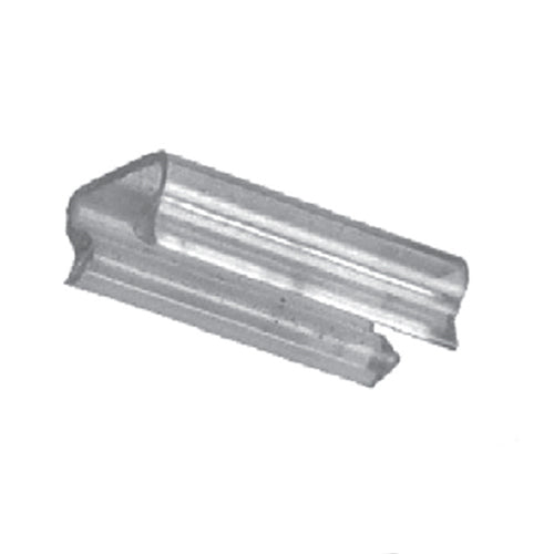 (100Pack) Silenciador superior para vidrio y guia superior. ( se vende en paquetes de 100 Unid).