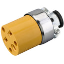 Toma Corriente con Blindaje Metalico y Clamp de Seguridad. Conexion Nema 5-15P. 15A-220Volt. 60 Hz