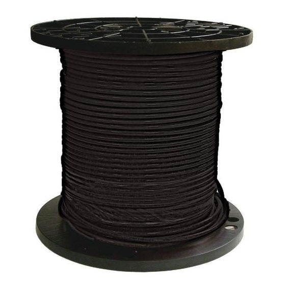 Cable Electrico 10 AWG. Color Negro. Se Vende Rollo 152.40 m