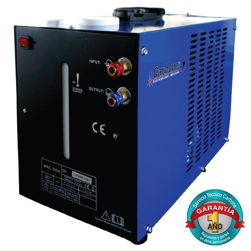 Radiador de enfriamiento por agua para antorchas WP18 y 20.Doble voltaje(110-220V)(1año)