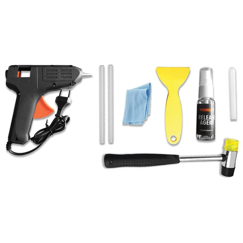 Kit de herramientas para reparación de abolladuras y eliminación de golpes para autos.