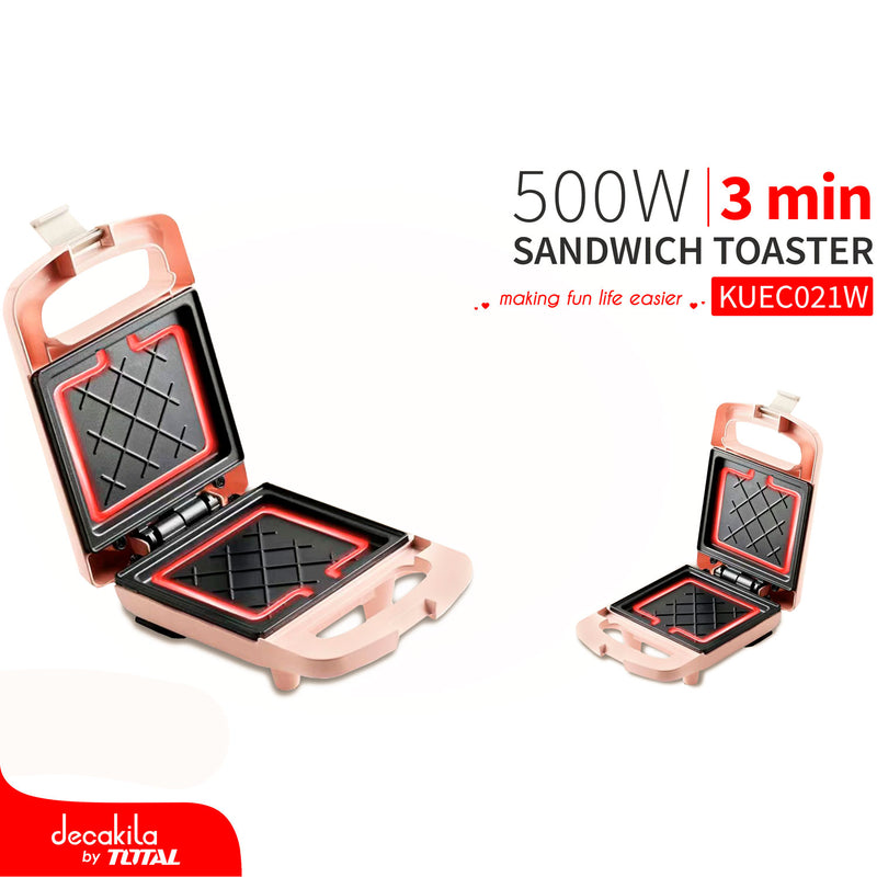 Sandwichera 500w, 120V/60Hz