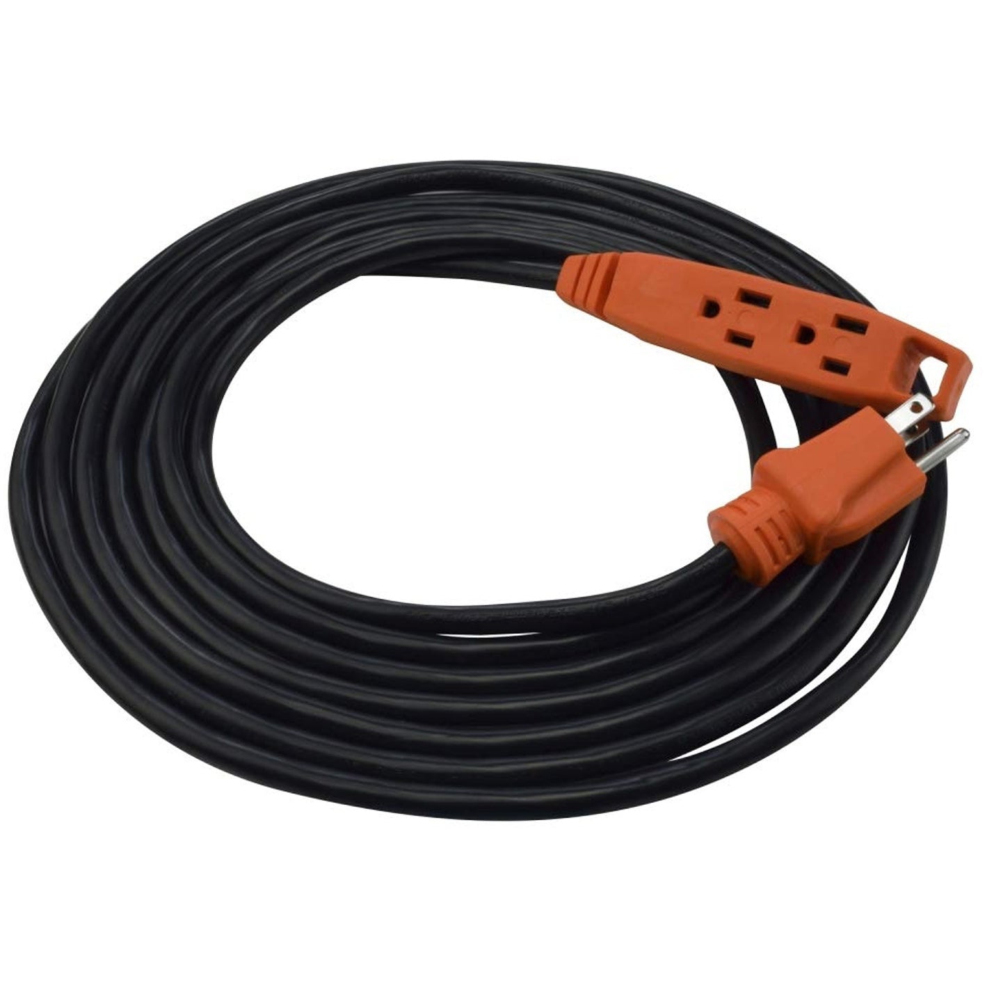 Extension Electrica Polarizada de 3 salida Nema 5-15P. 125Volt - 50FT - 15A. Calibre 3x16AWG.