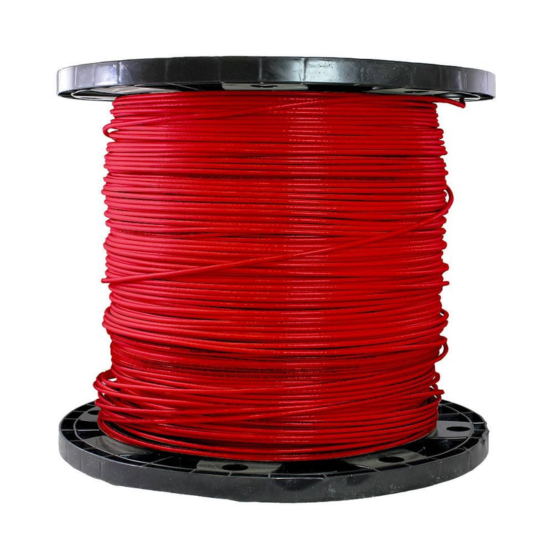 Alambre Electrico 10 AWG. Color Rojo. Se Vende Rollo 152.40 m