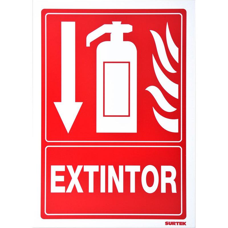 Letrero "Extintor" ( 1pza)