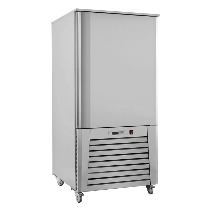 Congelador industrial inox de ultra baja temperatura, 10 bandejas -40C a +3C. 80 x 80 x138 cm