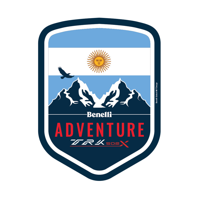 Calcomania Logo Adventure Benelli Argentina