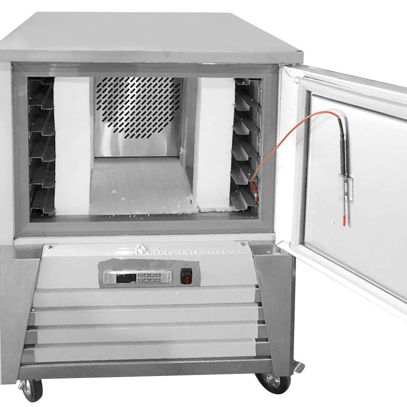 Congelador industrial de ultra baja temperatura, 5 bandejas -40C a +3C. 80 x 80 x100 cm