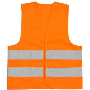 Chaleco Reflectivo De Seguridad Color Naranja (Talla L)