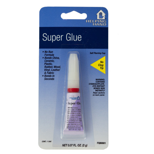 Super pegamento “Super Glue” de 2 g.