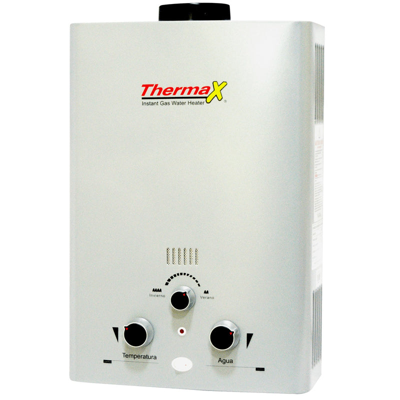Calentador de agua a gas de paso 10 Litros de 20KW Thermax.