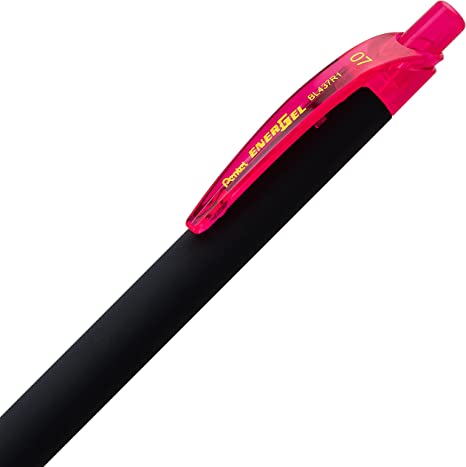 Bolígrafo Energel 0.7mm rosado