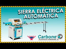 Sierra Electrónica Con Corte Superior Trifasica Para Discos De 420Mm Con Rodillos 3Mt ACK 420S 240/60Htz