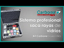 Kit Carbone Scracht PRO® Sistema Profesional Saca Rayas De Vidrios